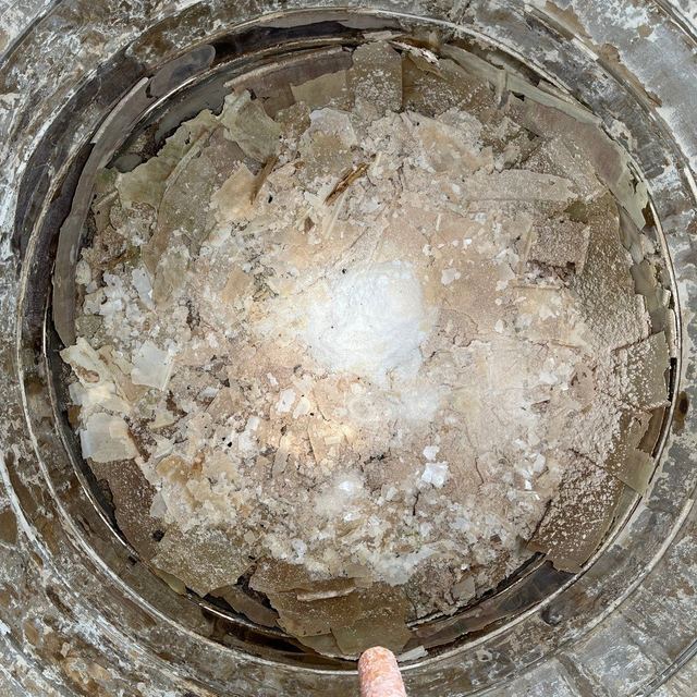 水垢爆量清出驚人七袋